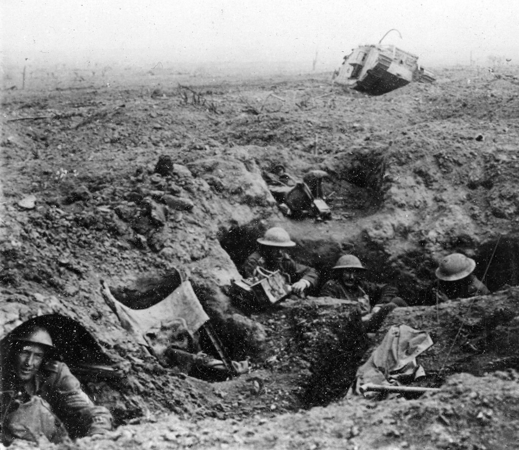 Первая мировая война поле боя
