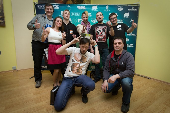 Фестиваль «Игрокон-2014 Петербург», победители турнира по World of Tanks: Rush